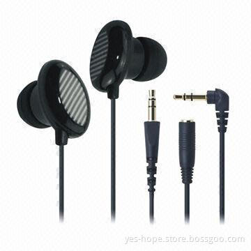 In-ear Headphones to Preserve Kids' Hearing Safety with 3-button Control + Mic